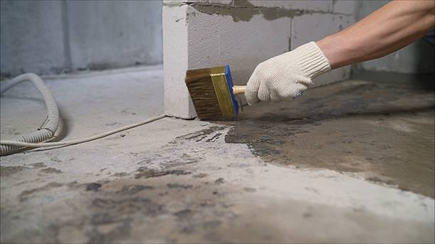 Crawl space vapor barrier installation in North Fairfield, OH
